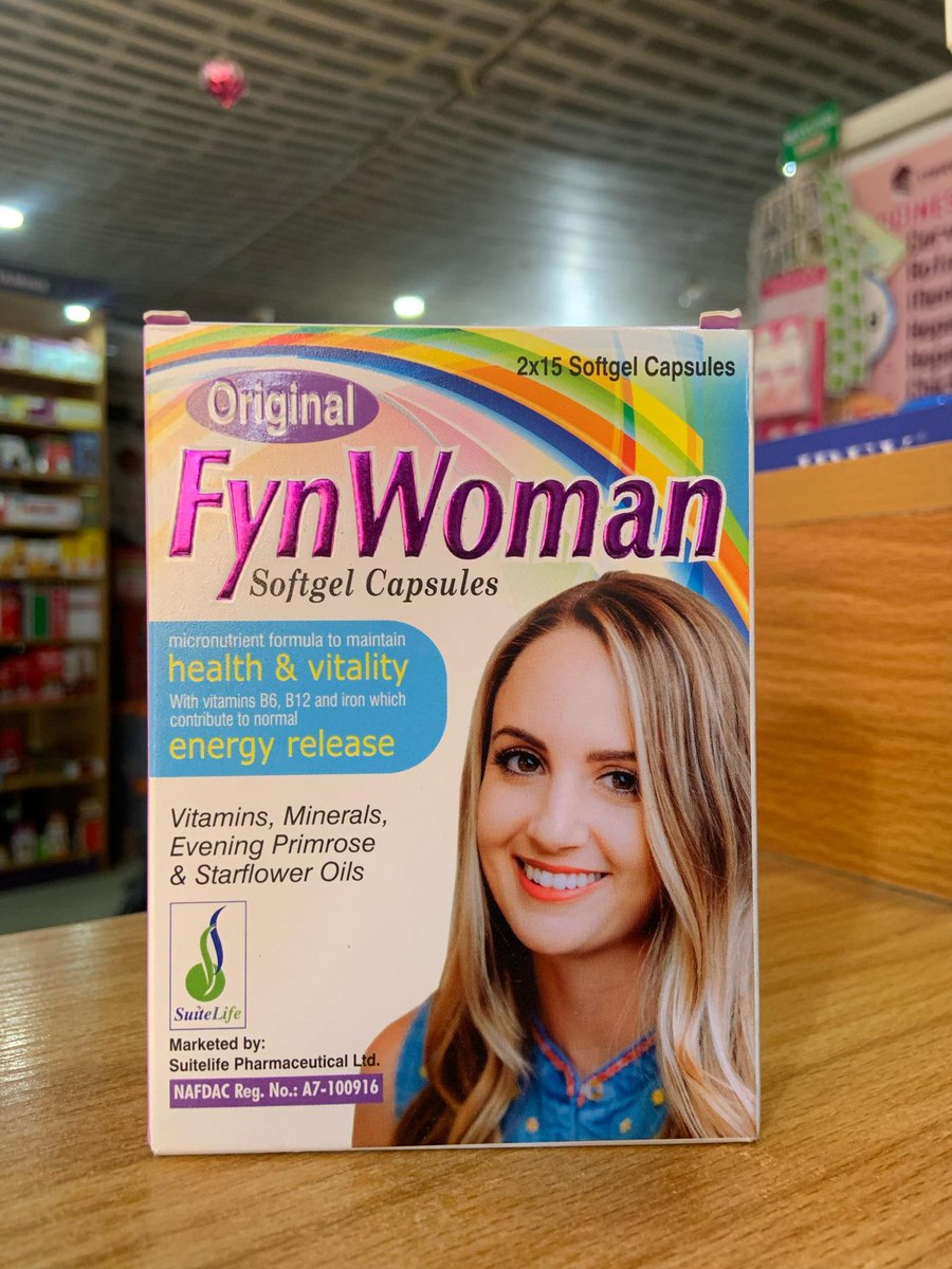 Stairwaypharm's tweet photo. ORIGINAL FYNWOMAN SOFTGEL

Fyn Woman is a dietary supplement formulated to support women’s health by providing essential vitamins, minerals, and nutrients. It aims to address nutritional gaps that may arise from inadequate dietary intake or specific health conditions https://t.co/7YIpBFQ5tr