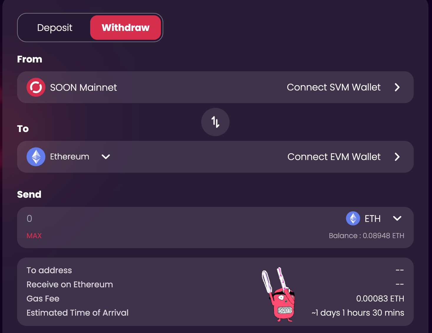 SOON Ethereum Mainnet Withdrawals Now Take 1 Day