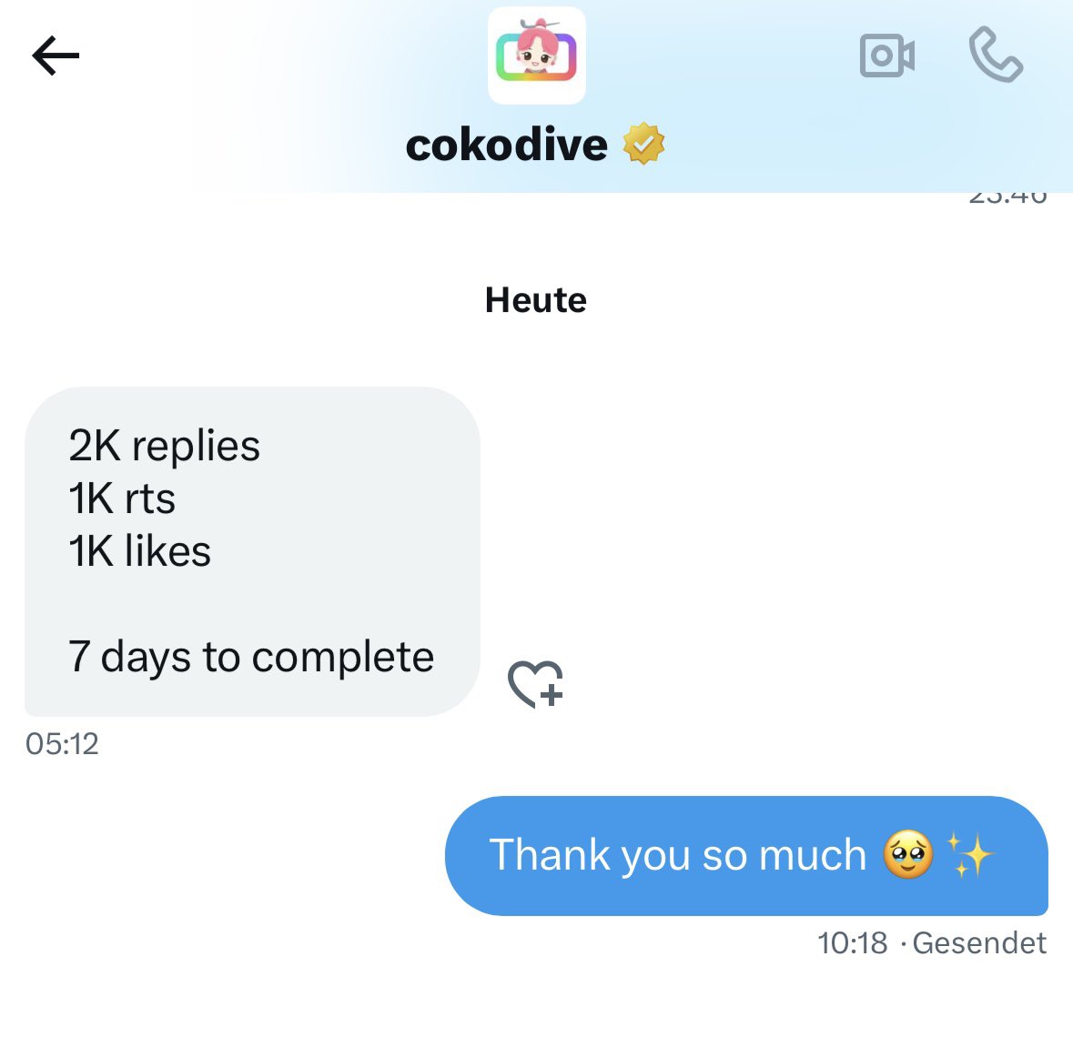 Senizzle_'s tweet image. Hi everyone 🥹

i got my first RT Deal from @cokodive 🧚🏻‍♀️✨

It would mean the world to me to achieve this goal with you guys so any help is really appreciated! 🙏🏻💜

Thank you so much in advance 🥹

✨2K replies
✨1K rts
✨1K likes 

⏳7 days