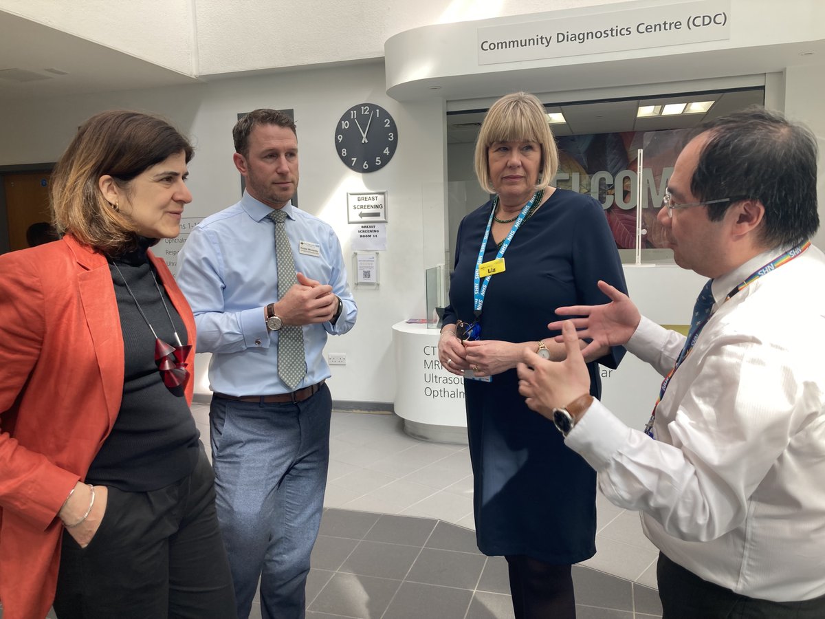 Thank you <a href="/sarahsackman/">Sarah Sackman KC MP</a> for taking the time to visit our community diagnostic centre at Finchley Memorial Hospital.

We’re looking forward to working with you to ensure the communities that we serve continue to receive the best care possible.