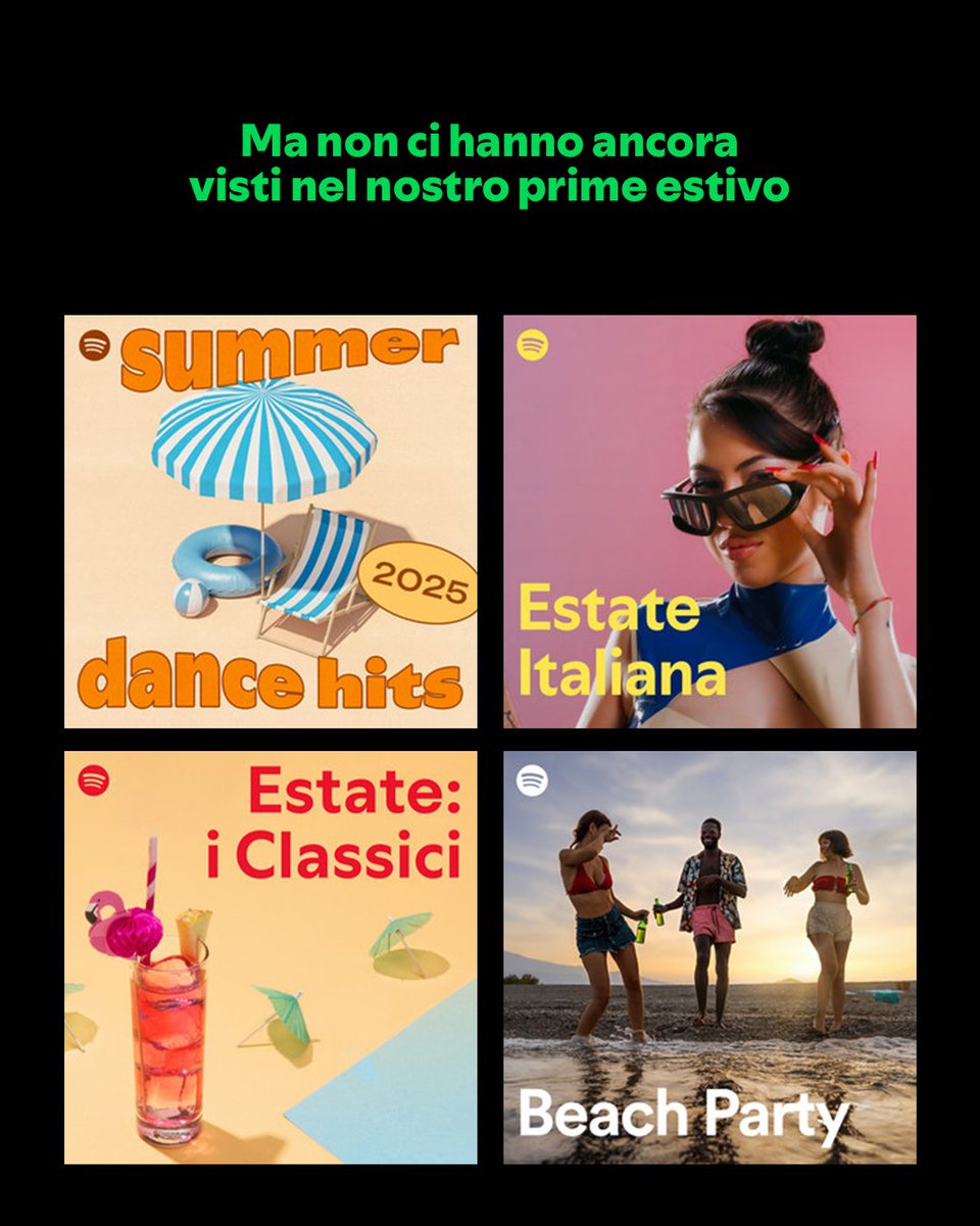 Qual è la canzone che metterai nella tua prima playlist estiva? 🌞