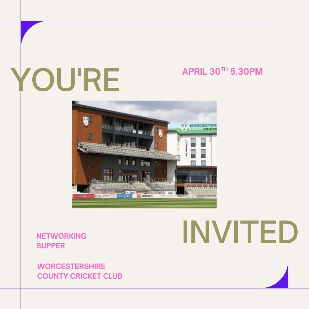 Are you joining us?
We have limited availability so to secure your place please book online: wednesdayclub.org.uk/event/wednesda…
#ladiesnetworking #worcestershire #networking #WCCC #guestspeaker #networkingsupper