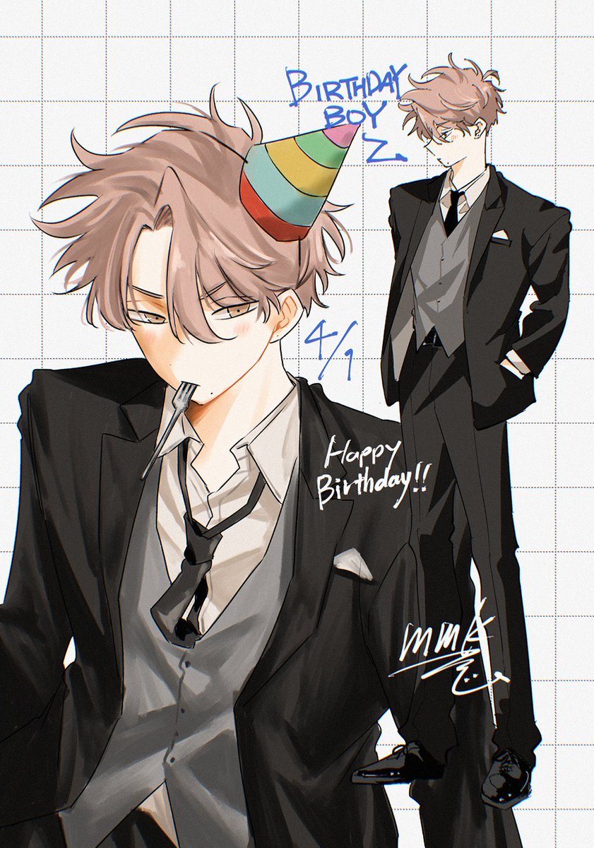 池沢くん誕生日イラストのネットプリント本日までとなっておりますのでまだの方は是非‼️⬇️