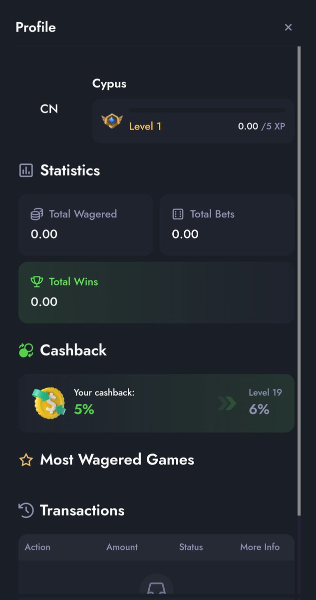 InfinityOluwa's tweet image. Joined Whale.io and loving it! Here’s a screenshot of my profile @whalegames_en @JamboTechnology