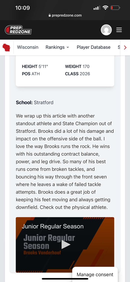 Thank you to <a href="/MJ_NFLDraft/">Mark Johnson</a> for the great write up. I appreciate it and can’t wait to make another run at Camp Randall