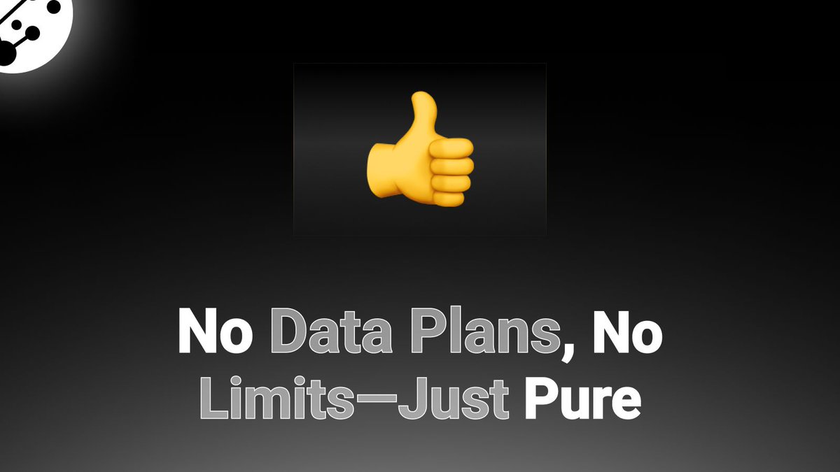 Reverlyapp's tweet image. 🗳 Would you use a social network that works without the internet?  

No data plans, no limits—just pure, borderless connectivity. Drop a 👍 if you&apos;re ready for the future of communication!  

#DecentralizedSocial #FutureOfNetworking #Reverly