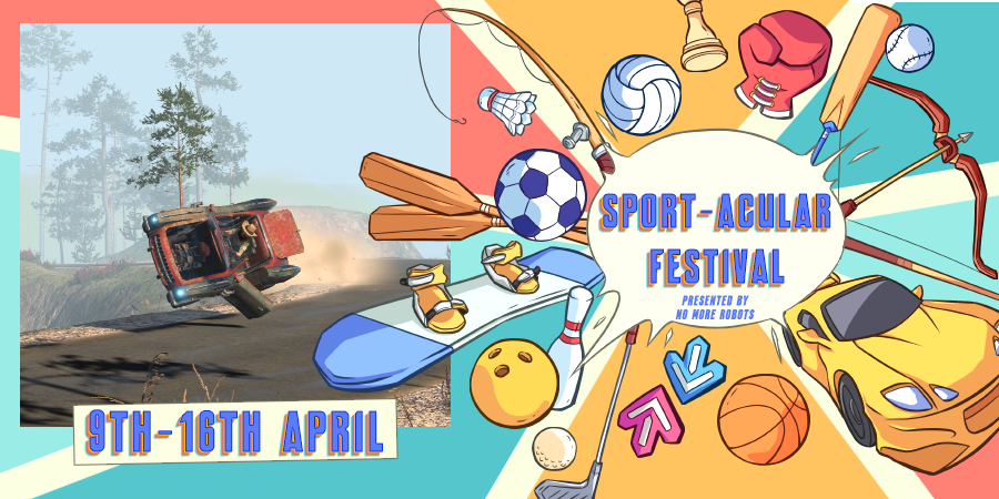 CodeCubeGames's tweet image. Rusty Road Racing is part of Sport-acular Fest on Steam, April 9. #rally #SportacularFestival Thanks, No More Robots @nomorerobotshq