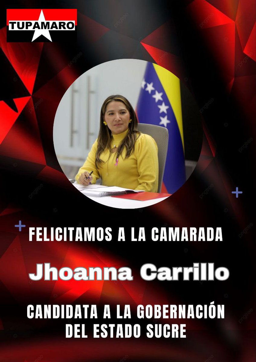¿Y los #Tupamaros Dónde están? Apoyando a #Nicolás y a nuestros candidatos a las Gobernaciones.

#PuebloEnLaCalle

<a href="/TupamaroMRT_/">Movimiento Revolucionario TUPAMARO Vzla.</a> dice presente en la presentación al Pueblo de Nuestra Candidata a la Gobernación del Edo. <a href="/Sucre_MRT/">Sucre_MRT</a> 

#MujeresEnRevolución