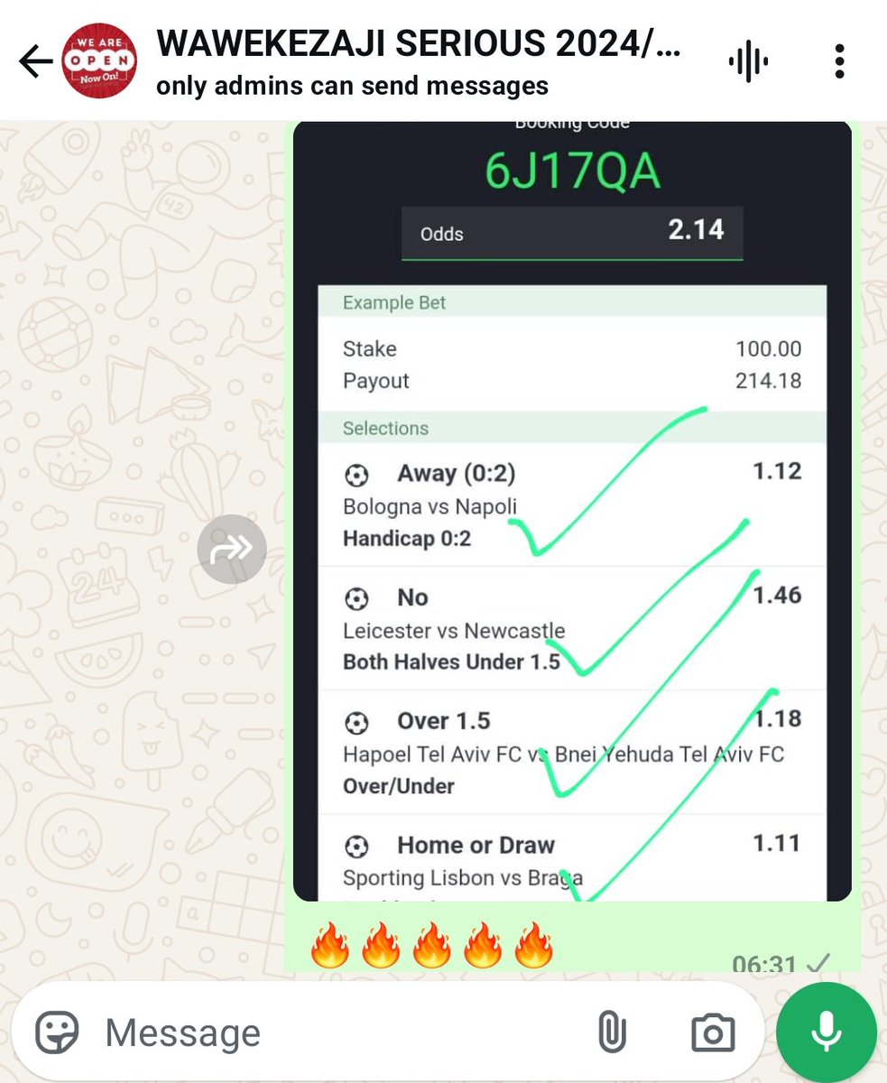 Sospeter1993's tweet photo. Tuna Odds 2 kila siku za uhakika kwenye group letu na tunashinda back 2 back,Sisi sio wale mawakala wa Kanji ambao ukipoteza wewe wao wanapata asilimia 🤣 Kwetu ukipoteza tunapoteza wote ndio maana tunaandaa mikeka kwa umakini mkubwa na tunashinda🔥

Nicheck Whatsapp 0744088549 https://t.co/heJrD8cYbY