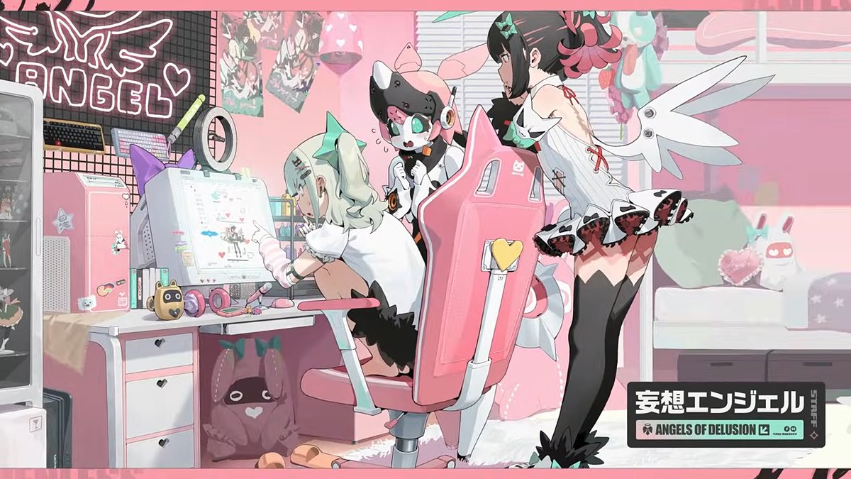 ゼンゼロ」アイドル陣営「妄想エンジェル」登場決定！ シーズン2先行PV