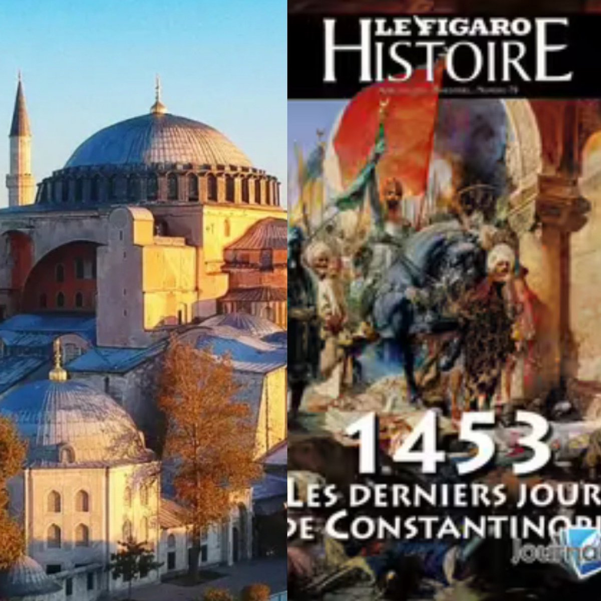 Caroline Fourgeaud-Laville (@eurekaparis5) on Twitter photo 🔵 L’esprit grec s’est-il éteint en 1453 ?
Une passionnante synthèse sur un face à face devenu mythique.
« Istanbul », dérivé de l'expression grecque "εἰς τὴν Πόλιν" "dans la ville" a-t-elle conquis Contantinople ?
À lire dans <a href="/Figaro_Histoire/">Le Figaro Histoire</a>
👉 boutique.lefigaro.fr/produit/140067… 🔵 L’esprit grec s’est-il éteint en 1453 ?
Une passionnante synthèse sur un face à face devenu mythique.
« Istanbul », dérivé de l'expression grecque "εἰς τὴν Πόλιν" "dans la ville" a-t-elle conquis Contantinople ?
À lire dans <a href="/Figaro_Histoire/">Le Figaro Histoire</a>
👉 boutique.lefigaro.fr/produit/140067…