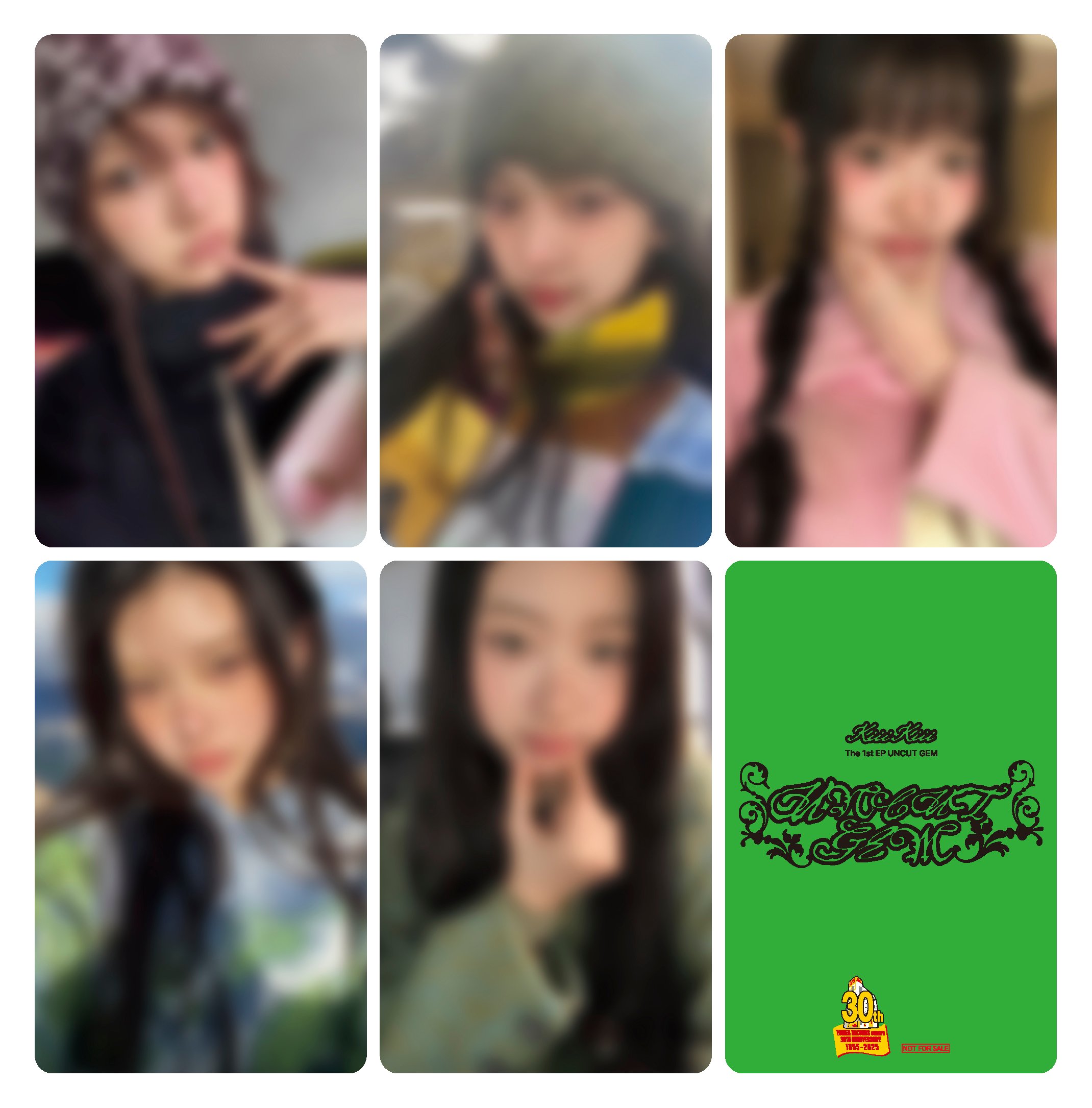 KiiiKiii トレカ　未開封　8枚　タワレコ　渋谷 KiiiKiii トレカ未開封8枚タワレコ渋谷