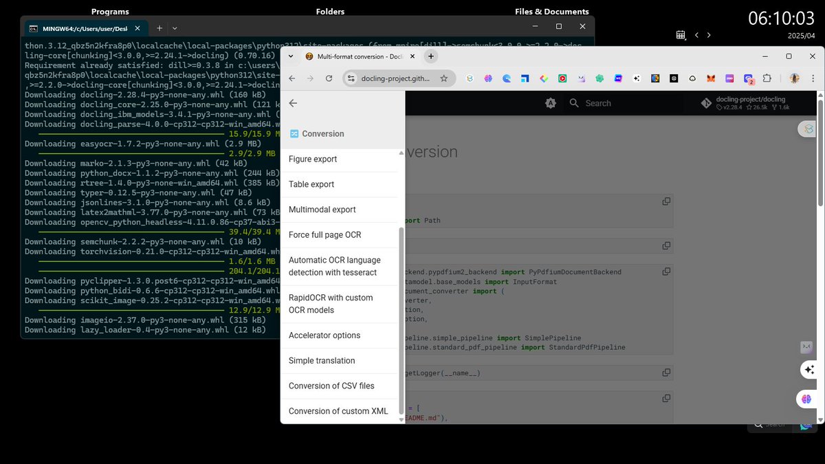 KgothatsoThooe's tweet image. #docling