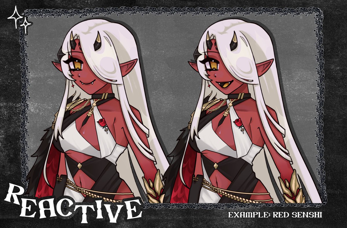vgen reactive pngtuber comm for <a href="/red_senshi/">Red Senshi 👹 (Rebrand In Progress)</a>  ❤️