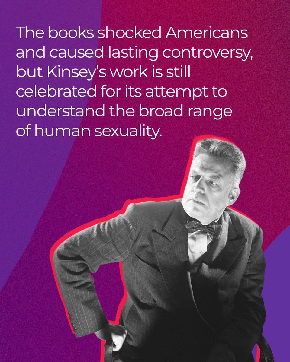 BiDotOrg's tweet photo. Happy #ACKDay! Remembering the legendary Alfred Kinsey! https://t.co/VzDRCNbJ4X