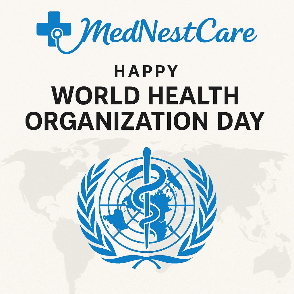 Mednestcare's tweet photo. World Health Organization Day - 7 april. https://t.co/rnn9HAZzP7