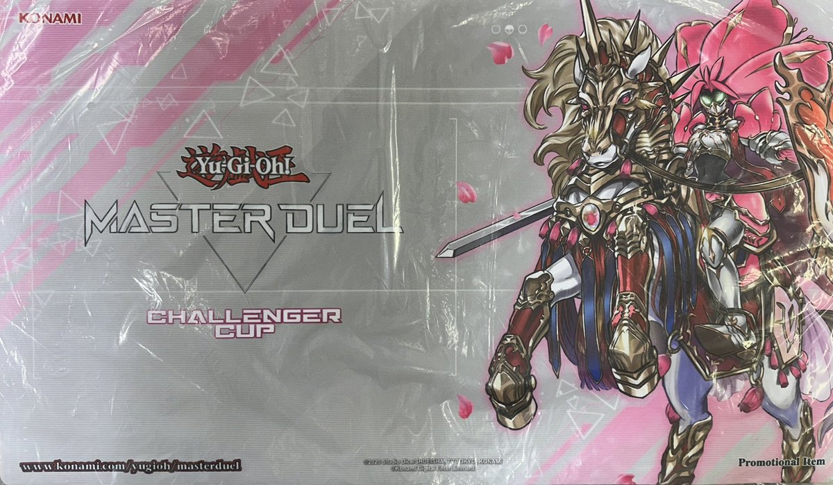 遊戯王　フルールドバロネス 公式プレイマット CHALLENGER CUP プレイマット『フルールドバロネス(JUDGE2023