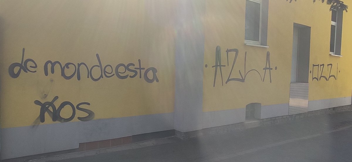 500 Euro Belohnung für die gerichtsfeste Überführung der Täter. #Göttingen #Sachbeschädigung