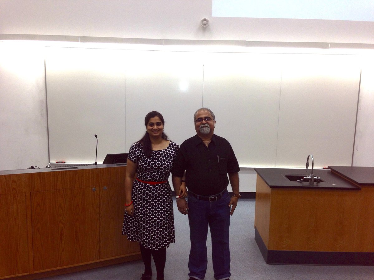 Taken on the day of my PhD defense with my dad- Venkatesh of Venkatesh lab. 9 years since he left us. 9 years of me learning to deal with the void he has left behind..learning that normal is gone but you define a new normal. Miss you Appa and thank you for being a stellar dad..