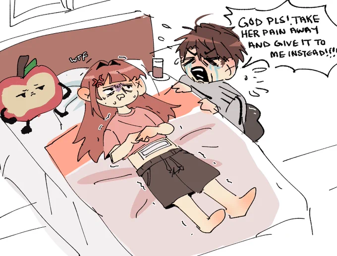 AUGH, ITS THT TIME OF THE MONTH 😭😭😭 