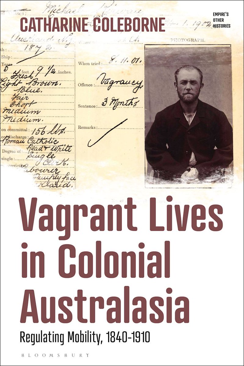 Australian Historical Studies (@ahsjournal) on Twitter photo Susanne Davies reviews 'Vagrant Lives in Colonial Australasia: Regulating Mobility, 1840–1910' by Catharine Coleborne
Bloomsbury <a href="/BloomsburySyd/">Bloomsbury Australia</a>
tandfonline.com/doi/full/10.10… Susanne Davies reviews 'Vagrant Lives in Colonial Australasia: Regulating Mobility, 1840–1910' by Catharine Coleborne
Bloomsbury <a href="/BloomsburySyd/">Bloomsbury Australia</a>
tandfonline.com/doi/full/10.10…