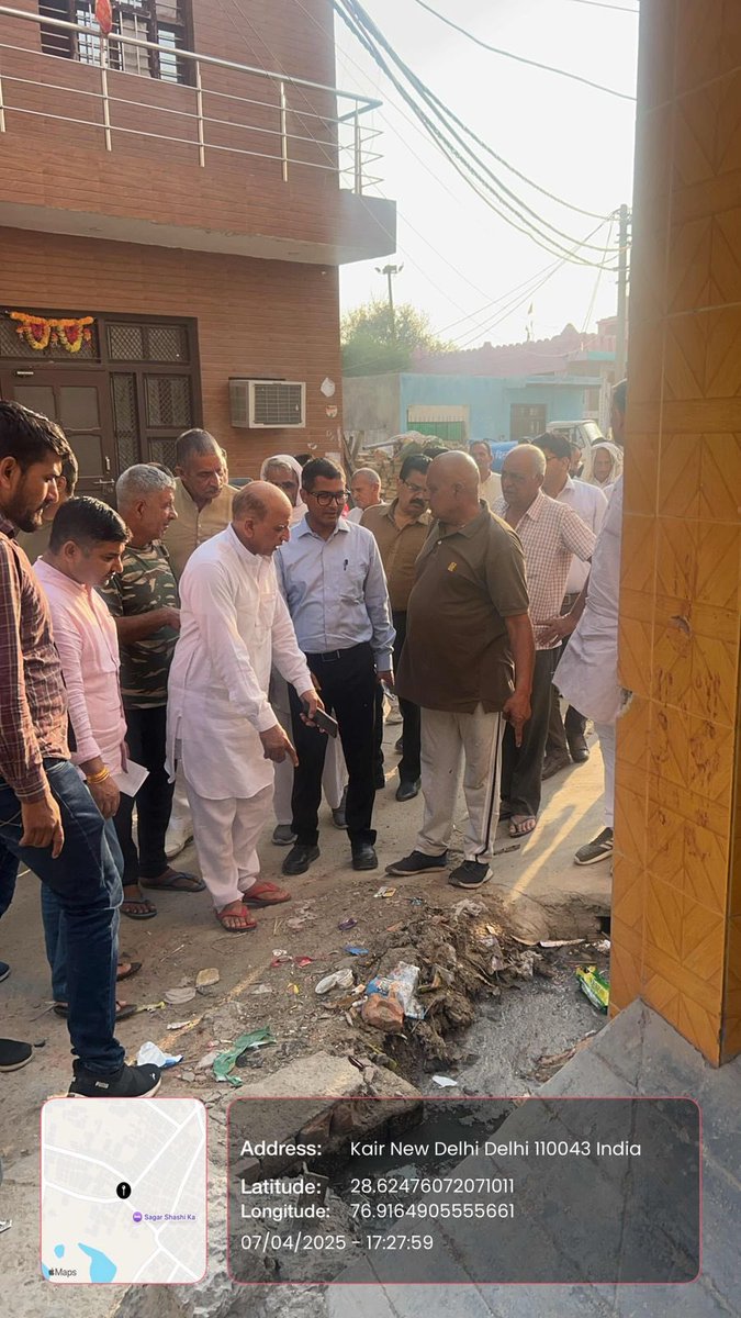 Dy Commissioner, Najafgarh Zone, MCD (@dc_ngzmcd) on Twitter photo Meeting with RWA of Kair Village with inspection of Kair village, W.No. 126 (Issapur) conducted by DC/NGZ along with Chairman of Ward Committee and all the zonal HODs/ Officers.
<a href="/AshwaniKumar_92/">Ashwani Kumar</a>
<a href="/SBM_MCD/">Swachh Survekshan MCD</a>
<a href="/MCD_Delhi/">Municipal Corporation of Delhi</a>
<a href="/MoHUA_India/">Ministry of Housing and Urban Affairs</a> Meeting with RWA of Kair Village with inspection of Kair village, W.No. 126 (Issapur) conducted by DC/NGZ along with Chairman of Ward Committee and all the zonal HODs/ Officers.
<a href="/AshwaniKumar_92/">Ashwani Kumar</a>
<a href="/SBM_MCD/">Swachh Survekshan MCD</a>
<a href="/MCD_Delhi/">Municipal Corporation of Delhi</a>
<a href="/MoHUA_India/">Ministry of Housing and Urban Affairs</a>
