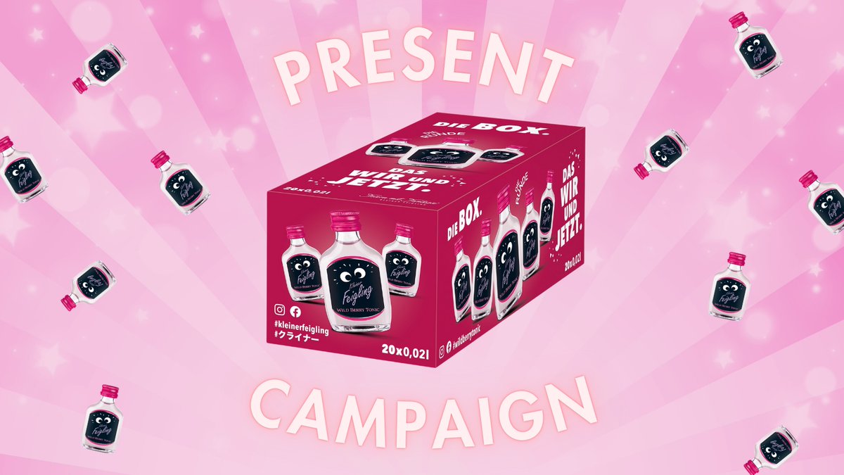 ⋱クライナー1箱プレゼント⋰
フォロー＆リポストでワイルドベリートニック20本プレゼント‼️‼️
花見はピンクのクライナーで乾杯🌸
--
⬇️
①このアカウントをフォロー
②この投稿をリポスト
で応募完了💜
1箱(20本入り)が2名にあたる！
--
※締切：2025/4/15(火)  23:59まで
※応募規定