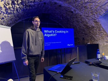 MakerX (@makerxau) on Twitter photo The MakerX team spent the week building, sharing and learning at the <a href="/AlgoFoundation/">Algorand Foundation</a> developer retreat in Spain.
We love exploring and pushing what’s possible in the #Algorand ecosystem! Between all the amazing sessions and conversations, we hacked on some cool ideas -
💡 Our The MakerX team spent the week building, sharing and learning at the <a href="/AlgoFoundation/">Algorand Foundation</a> developer retreat in Spain.
We love exploring and pushing what’s possible in the #Algorand ecosystem! Between all the amazing sessions and conversations, we hacked on some cool ideas -
💡 Our
