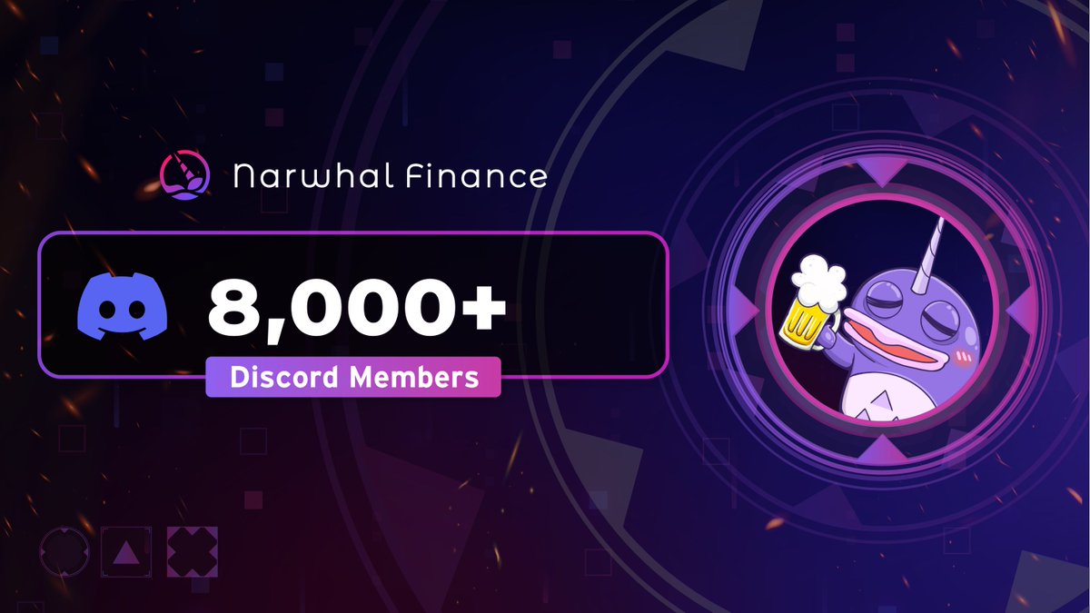 nardotbet's tweet image. Big shoutout to the 8,000+ legends in Narwhal Discord! 🫡💜

From the OGs to the newcomers, we see you, we appreciate you. Your energy, insights, and passion make Narwhal what it is today. Thank you Narwhies for being part of this journey!🫶

Let's keep #BUIDLing