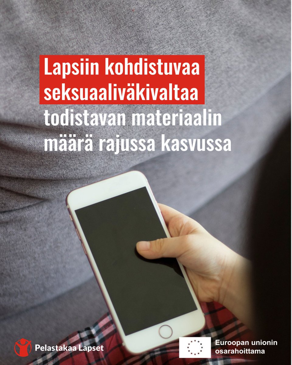 Vuonna 2024 Nettivihje analysoi 55 % enemmän lapsiin kohdistuvaa seksuaaliväkivaltaa todistavaa materiaalia kuin edellisvuonna.

❗Vaadimme, että lapsia on suojeltava nykyistä tehokkaammin.

➡️ Lue tiedote: bit.ly/4jH77d9