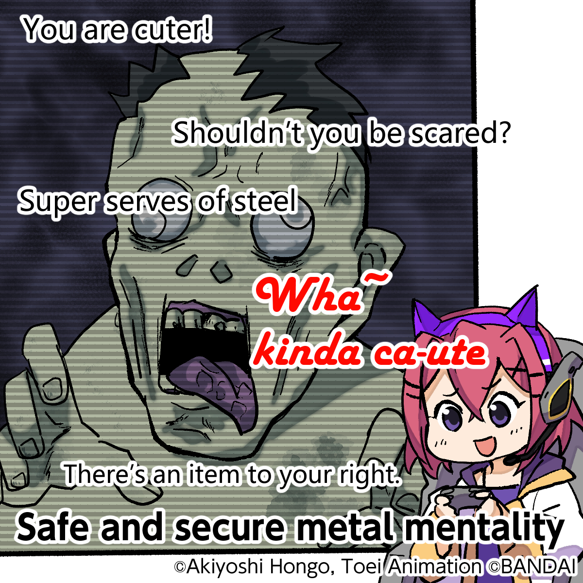 digimon_tcg_EN's tweet image. [Digimon Liberator]

Yuuki loves to stream horror games! But her live reactions get some unexpected responses. #DIGIMONLIBERATOR

New webcomic episode this week!
digimoncard.com/digimon_libera…

#DigimonCardGame
#DigimonTCG
#Digimon