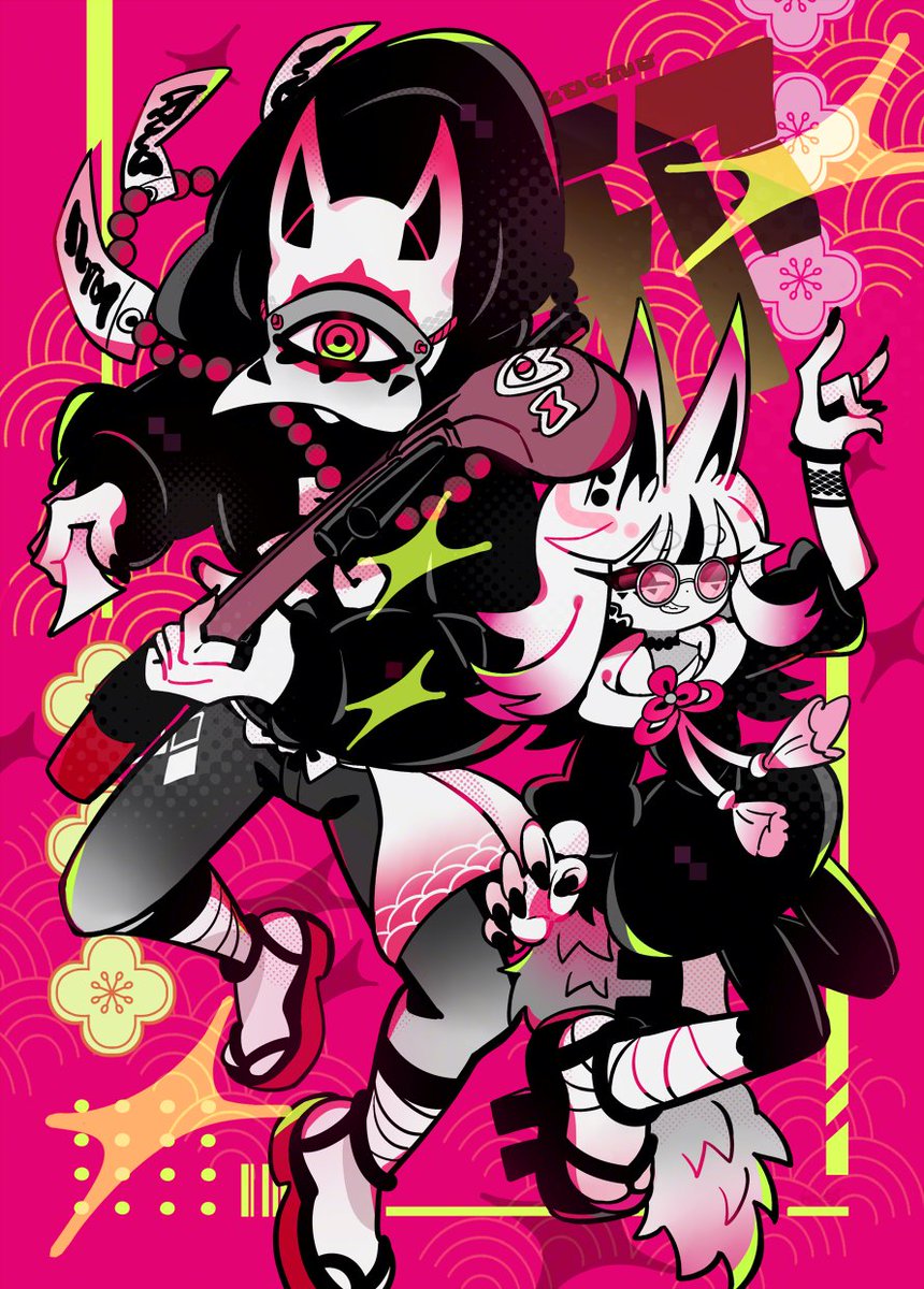 「ポップでカラフルなイラストを描いています!I draw pop and colo」|形状😈のイラスト