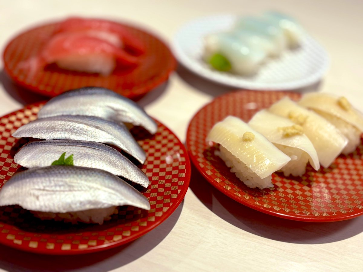 義父の入浴介助あとのご褒美タイム🍣🍣🍣💖✨
寿司んまい！
#寿司が好き
#魚べい