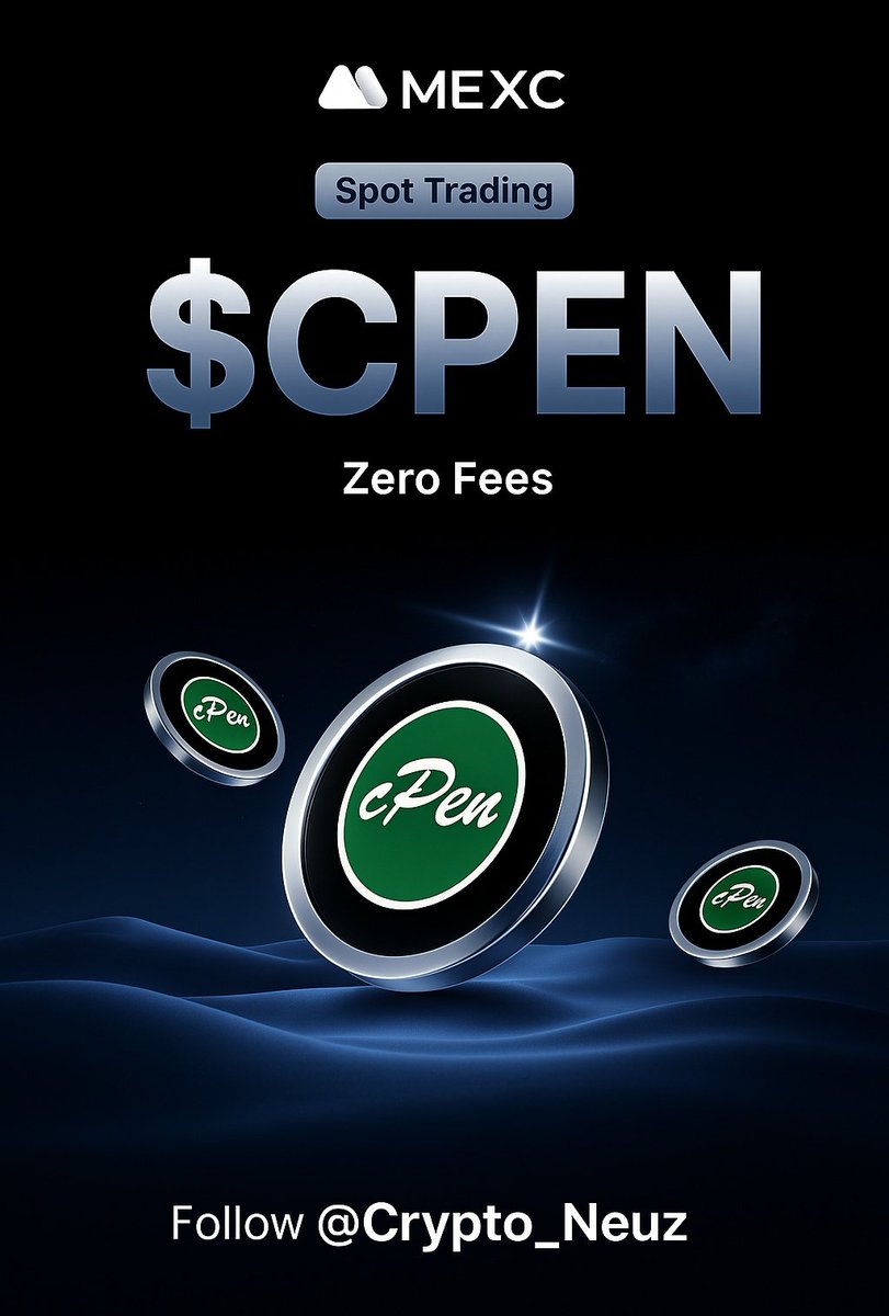 Crypto_Neuz's tweet image. Do you want to see $CPEN Listing on MEXC Exchange? 👀

Let&apos;s do community voting:

- First Follow us to be updated
- 2nd, Like &amp;amp; RT this post
- Tag @MEXC_Official and let them know the power of #cPenCommunity 

Every Follow, RT, Like Worth&apos;s for listing,  So Keep Supporting! 🤝
