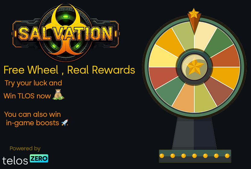 🤟You’ve got a free spin — why not use it? 

That one spin might get you Telos  💸
Or a clutch ticket… or a game-changing boost! 

👇 Spin the wheel now and see where luck takes you!

👉 Just open the bot and hit the "Fortune" button to spin!
t.me/SalvationGameB…