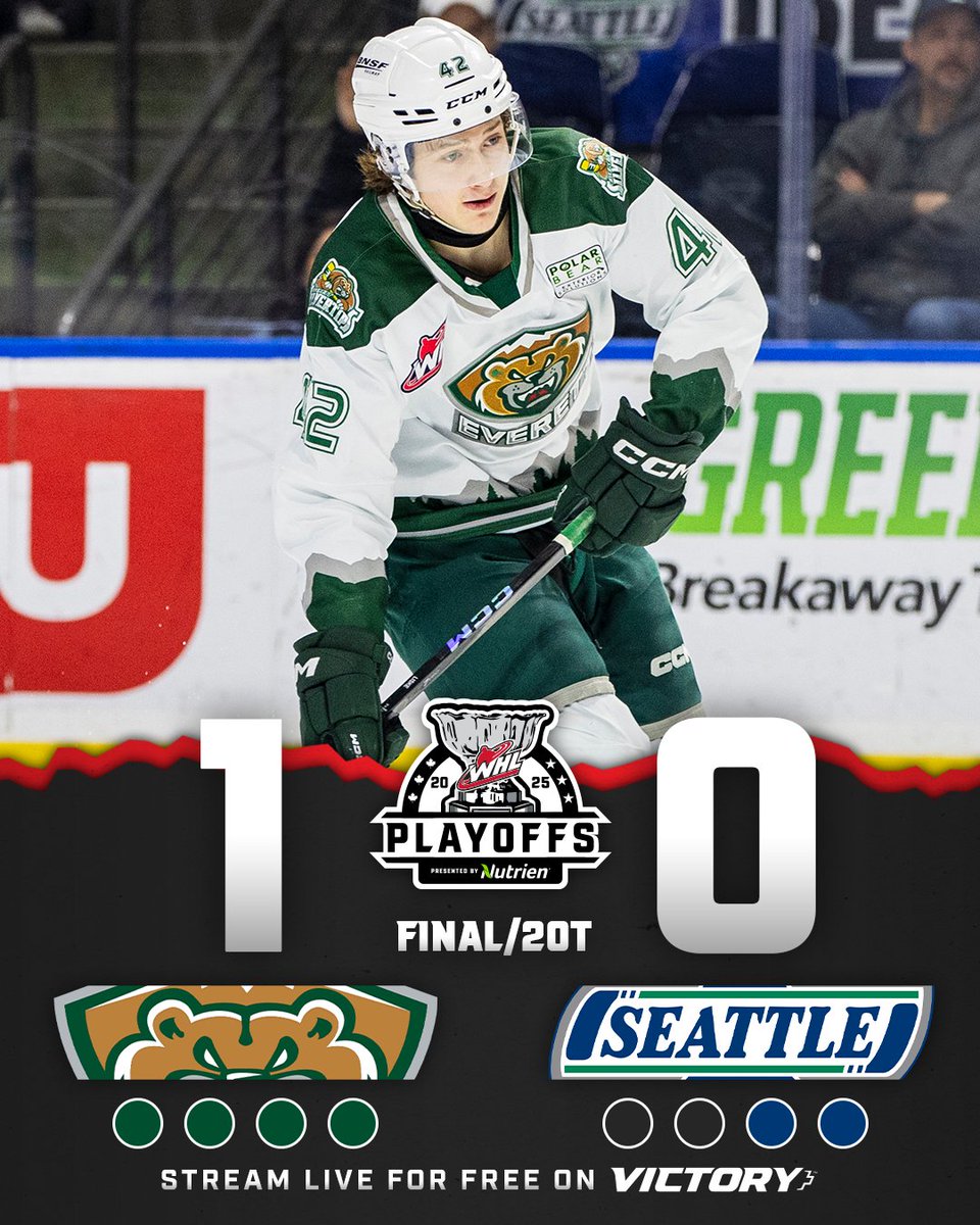 THE @WHLSILVERTIPS SURVIVE A DOUBLE WHOA-VERTIME THRILLER!

#WHLPlayoffs | #FeedingtheFuture
