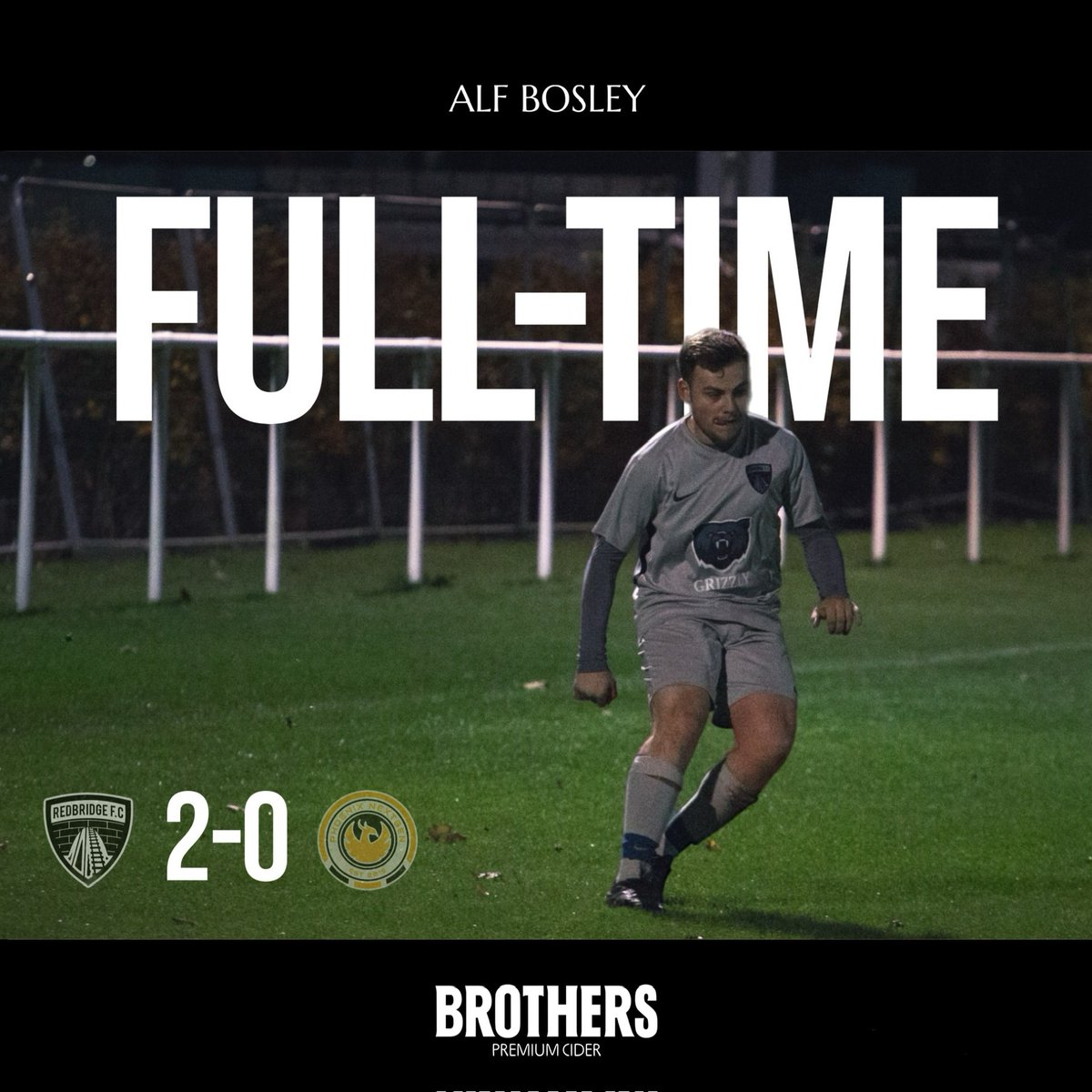 Redbridge FC ๐๐ (@fcredbridge) on Twitter photo GW#23
2-0 <a href="/PhoenixNextgen_/">Phoenix NextGen FC</a>
โฝ๏ธ Searle, Mills
Shout out to everyone who came down to <a href="/CosshamStreet/">Cossham Street Stadium</a> to watch ๐๐ป
Good luck to Phoenix for the rest of the season, hopefully see you next year!
#SimplyRedbridge GW#23
2-0 <a href="/PhoenixNextgen_/">Phoenix NextGen FC</a>
โฝ๏ธ Searle, Mills
Shout out to everyone who came down to <a href="/CosshamStreet/">Cossham Street Stadium</a> to watch ๐๐ป
Good luck to Phoenix for the rest of the season, hopefully see you next year!
#SimplyRedbridge