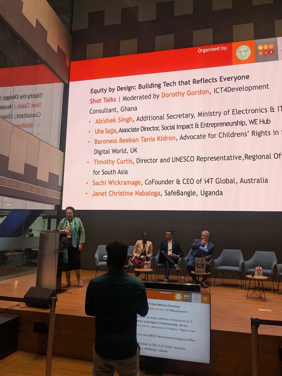 #DiasporaCamp (@diasporacamp) on Twitter photo "We are stubborn optimists, innovators" - Dorothy Gordon, #WSAGhana National Expert @ the #WSAGlobalCongress2025 in #Hyderabad, referencing #Ghana's very own <a href="/KofiAnnan/">Kofi Annan</a>.
The World Summit Awards Global Congress gathers innovators, ecosystem builders & various stakeholders. "We are stubborn optimists, innovators" - Dorothy Gordon, #WSAGhana National Expert @ the #WSAGlobalCongress2025 in #Hyderabad, referencing #Ghana's very own <a href="/KofiAnnan/">Kofi Annan</a>.
The World Summit Awards Global Congress gathers innovators, ecosystem builders & various stakeholders.