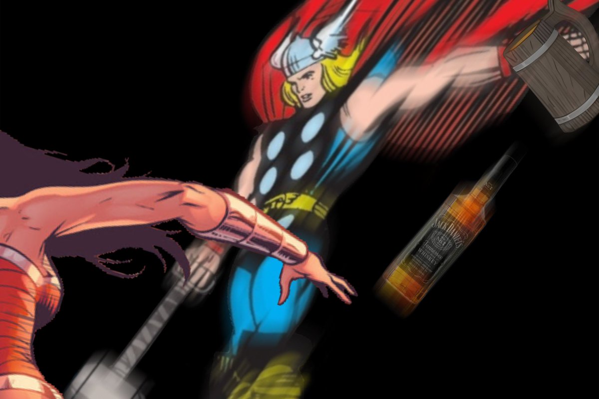 NAY! No comrade of THOR shall suffer the taste of such bland swill! Rejoice, for I hath brought thee an improvement most divine- Asgardian Mead!