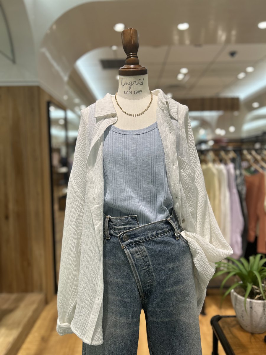 ungrid_sendai's tweet photo. おはようございます🌞

本日も店内可愛いアイテム盛り沢山で
皆様のご来店をお待ちしております！

お気軽にお立ち寄り下さい💕

＃ungrid
＃ungrid仙台パルコ https://t.co/KVyfptHOtr