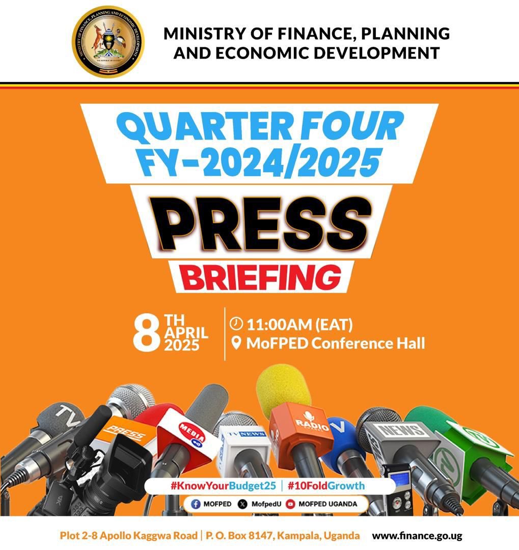 Mwami (@johnlaban256) on Twitter photo Today marks another crucial moment to deepen our understanding of Uganda’s budget, particularly with a focus on Quarter Four—the final release of funds for the Financial Year 2024/2025. 
This phase is key to assessing the economy’s performance and evaluating the impact of fiscal Today marks another crucial moment to deepen our understanding of Uganda’s budget, particularly with a focus on Quarter Four—the final release of funds for the Financial Year 2024/2025. 
This phase is key to assessing the economy’s performance and evaluating the impact of fiscal