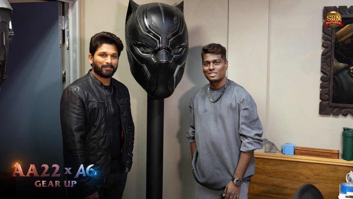 sunpictures's tweet image. Sun Pictures 🤝 @alluarjun 🤝 @Atlee_dir 

Crossing Borders. Building Worlds. 💥🔥

#AA22xA6 - A Magnum Opus from Sun Pictures💥

🔗 - youtu.be/SI_PhNII7Mc

#AA22 #A6 #SunPictures