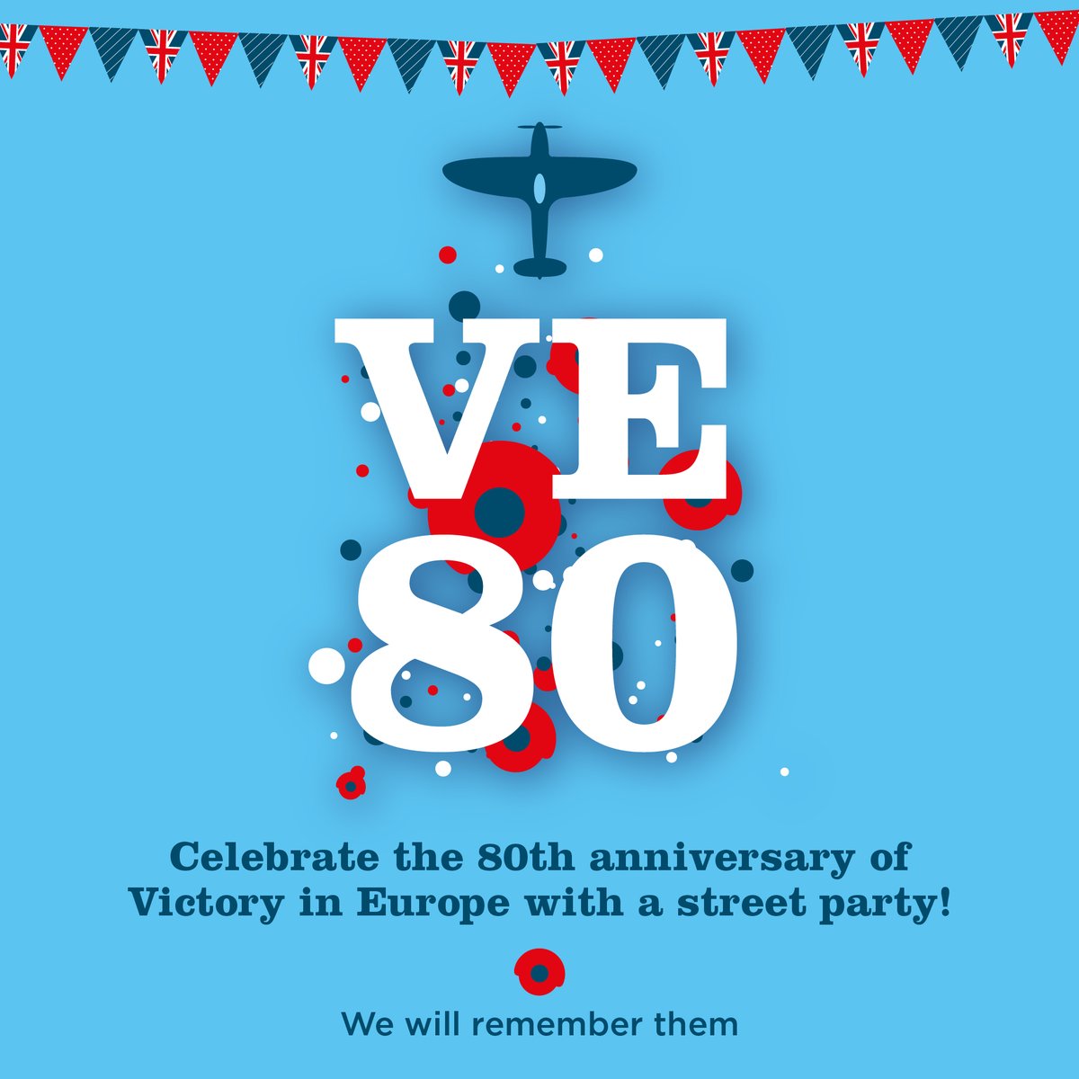 📷 Join us as we celebrate Victory in Europe Day 80 with a community street party. 📷

Apply for your road to be closed on Monday5 May 2025
The deadline is 5pm on Saturday 12 April.

Find out more 👇
VE Day community celebrations - The Together Coalition
#VE80 #VE80Mcr