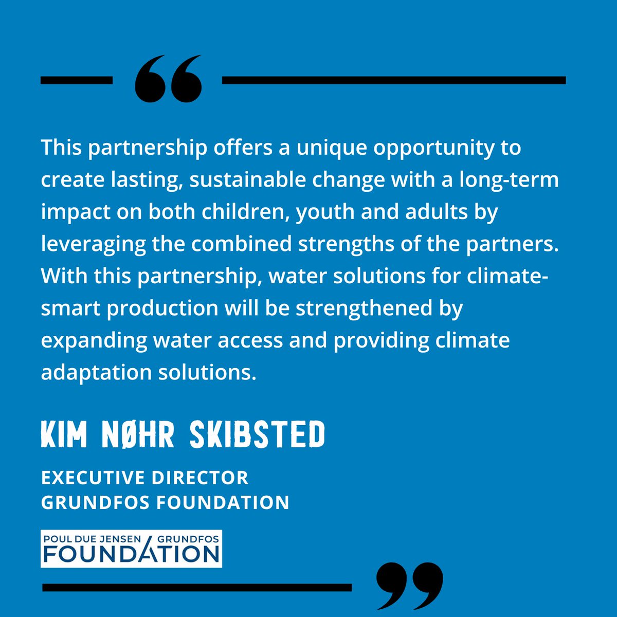 We've joined a new three-year initiative expanding home-grown school meals in East Africa. 

With this partnership, we aim to strengthen water solutions for climate-smart production by expanding #wateraccess and providing #climateadaptation solutions 👉 gfos.ly/6013FUFGS