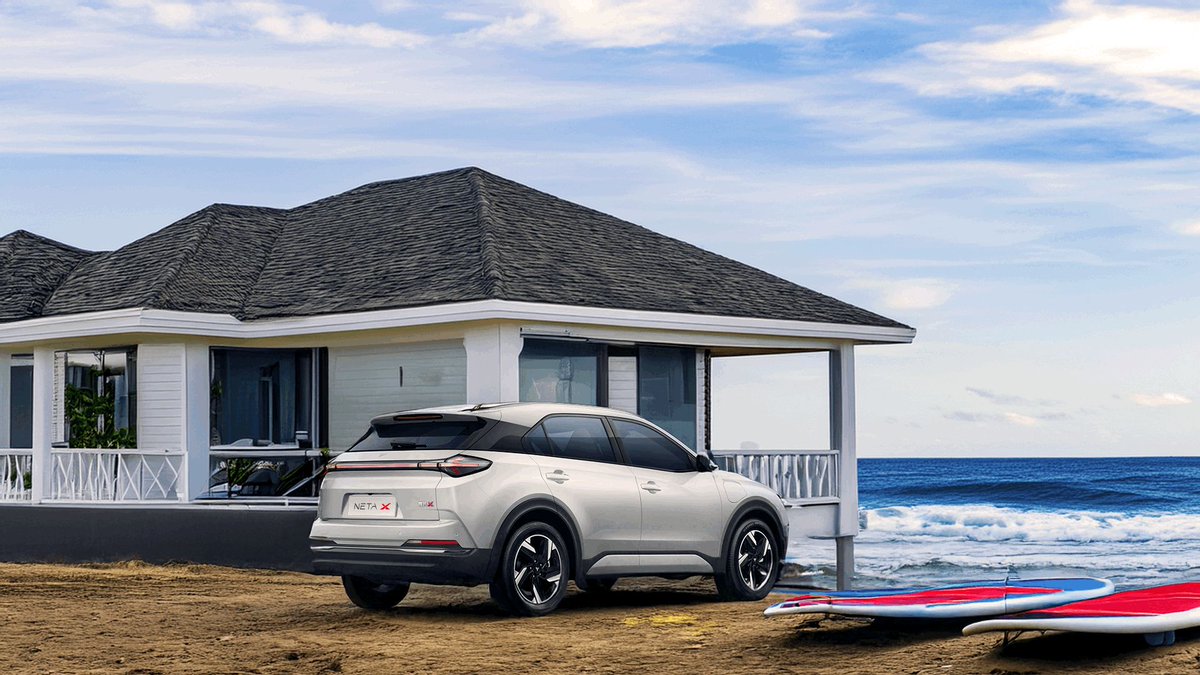 netaautoglobal's tweet image. Beach day with the NETA X 🌊🏄
Sun, surf, and the perfect ride to match the mood!
#NetaAuto #NetaX