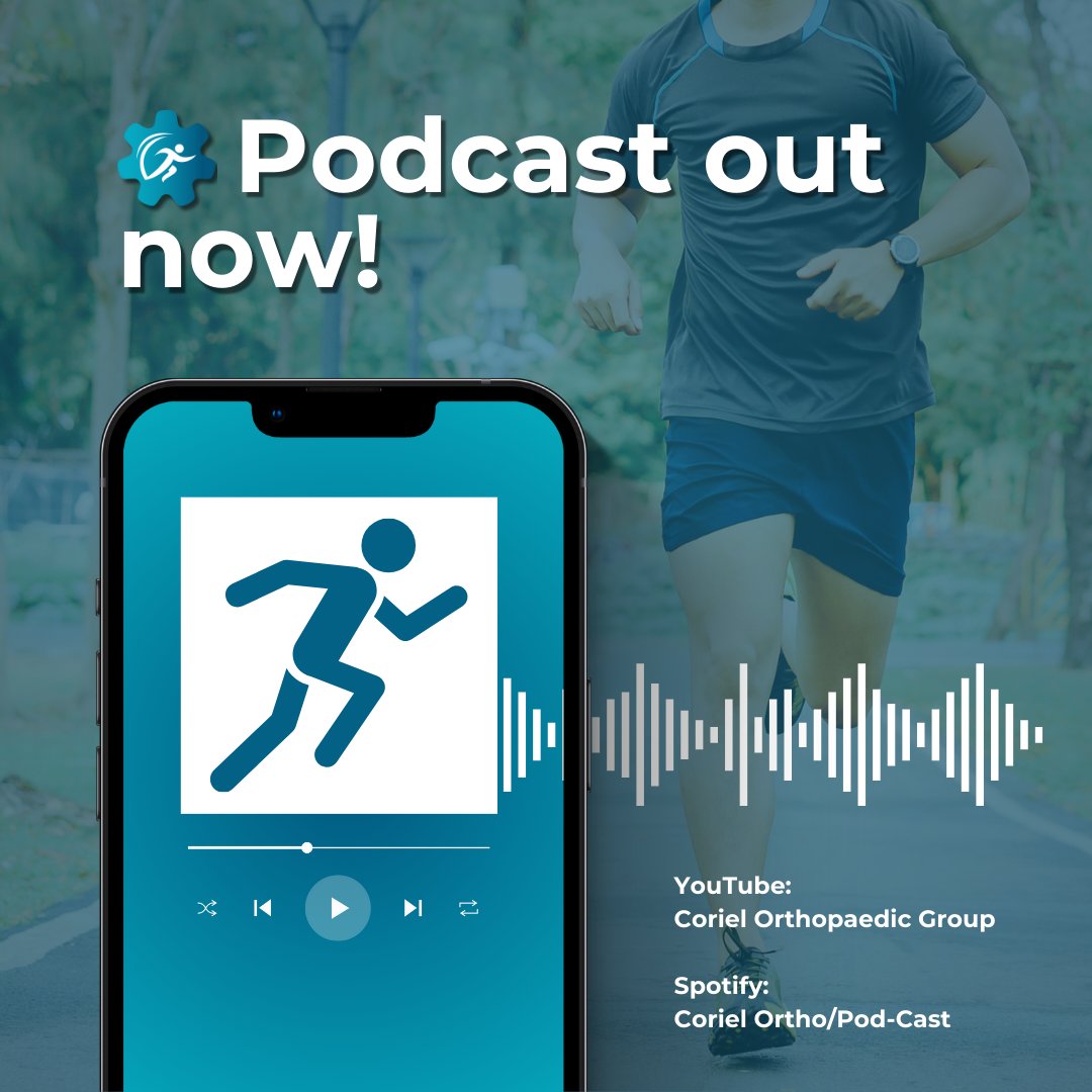 🎙️ Podcast out now

Host: Tony Wilkinson

🏃‍♂️ Adrian Hopkinson
🦶 Trevor Prior
🦿 Jo Lucas

A must listen for runners, healthcare professionals, and anyone passionate about movement!

📺 Watch on YouTube: Coriel Orthopaedic Group
🎧 Listen on Spotify: Coriel Ortho/Pod-Cast