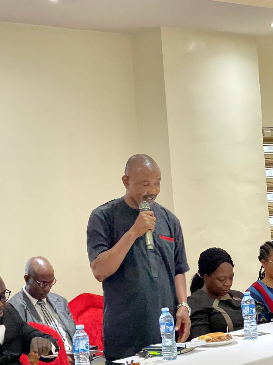 MOJEdoState's tweet photo. TRILATERAL MEETING ON CRIMINAL
JUSTICE COORDINATION BETWEEN THE EDO STATE JUDICIARY, EDO STATE MINISTRY OF JUSTICE AND THE NIGERIAN POLICE FORCE EDO STATE COMMAND HELD ON THE 4th OF APRIL 2025, AT OTI HOTEL SAPELE ROAD, BENIN CITY.
#Justice #EdoState #BeninCity #RoLac https://t.co/2whSOKDT7J