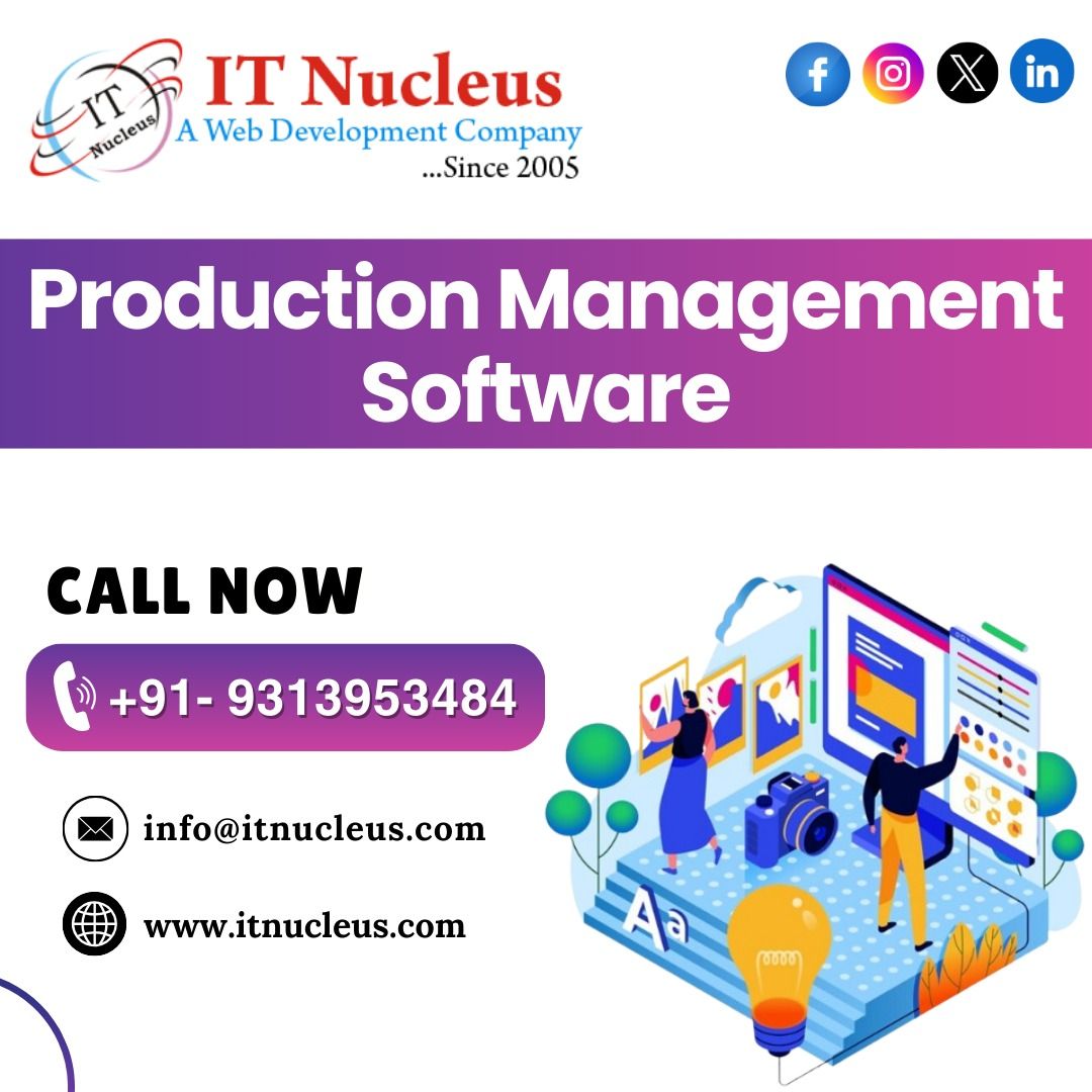 itnucleus's tweet photo. Production Management Software 🧑‍💻📱
Scalable Solutions for Better Production. 
.
For More Information📱📧🌐
.
Contact Us: +91-9313953484
Mail Us : info@itnucleus.com
Please Visit: https://t.co/1FAkE9dQOm
.
#managementsoftware #productionsoftware #business #smallbusiness https://t.co/lS2N7v2zsS
