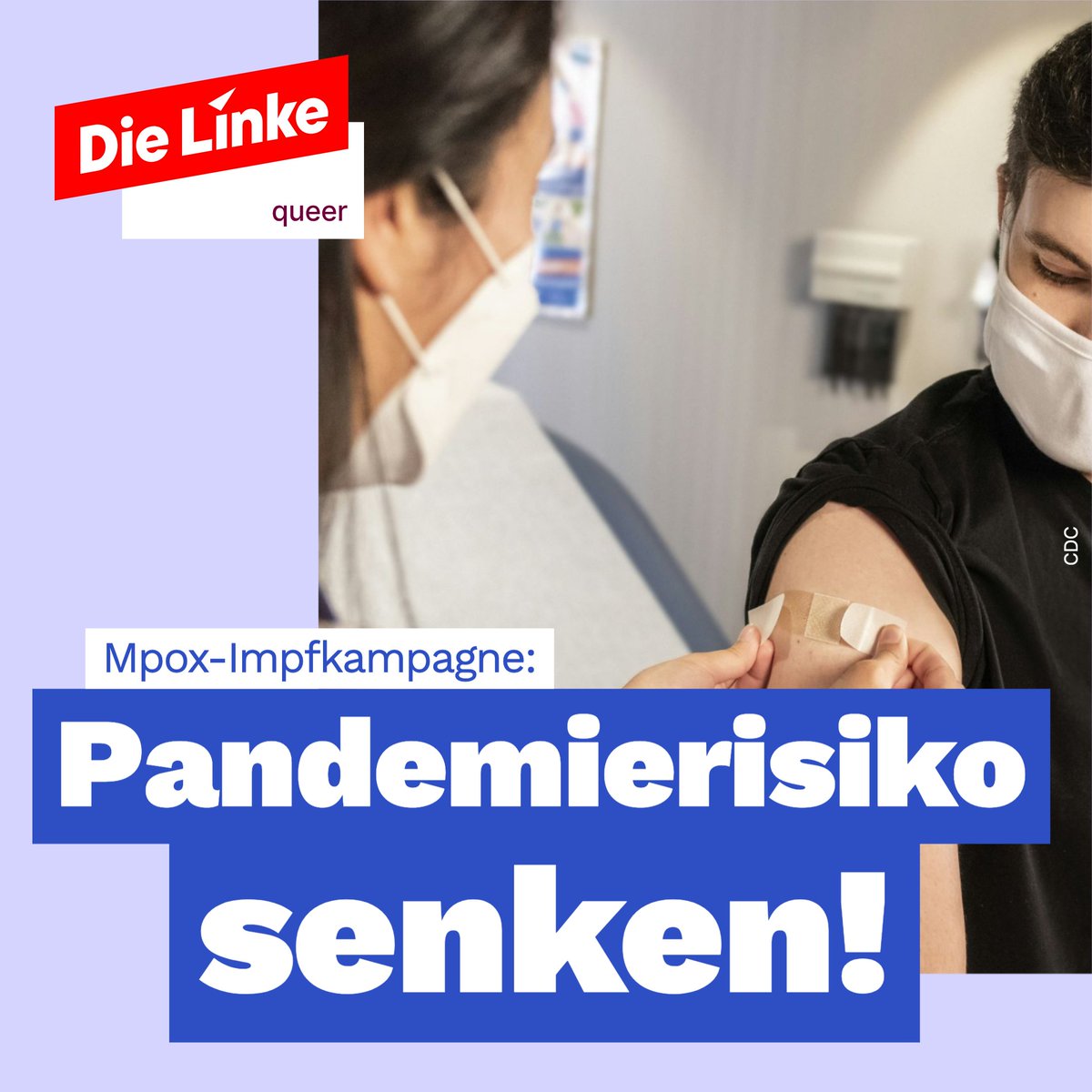 Die Linke queer (@dielinke_queer) on Twitter photo Nach dem zwischenzeitlichen Hickhack um die Mpox-Impfung braucht es zügig eine Aufklärungskampagne. Unsere Bundessprecher <a href="/FrankLaubenburg/">Frank Laubenburg 🏳️🌈 🚩</a> und <a href="/teufelsmuehle/">Daniel Bache 🏳️🌈🚩</a>: dielinke-queer.de/aktuelles/pres… Nach dem zwischenzeitlichen Hickhack um die Mpox-Impfung braucht es zügig eine Aufklärungskampagne. Unsere Bundessprecher <a href="/FrankLaubenburg/">Frank Laubenburg 🏳️🌈 🚩</a> und <a href="/teufelsmuehle/">Daniel Bache 🏳️🌈🚩</a>: dielinke-queer.de/aktuelles/pres…