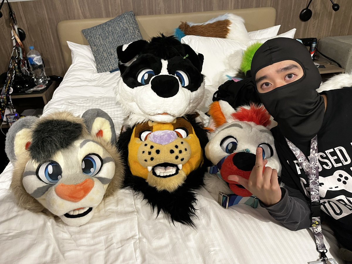 Eepy (@eepyred) on Twitter photo First FurDu and it was amazing! So many awesome people there Iโve met :). Big thank you to <a href="/VidelTheeLion/">Videltheelion.bsky.social ๐</a> for lending me their fursuit <3. Now I can unpause my game :P. Keen to see everyone again soon โ๏ธ First FurDu and it was amazing! So many awesome people there Iโve met :). Big thank you to <a href="/VidelTheeLion/">Videltheelion.bsky.social ๐</a> for lending me their fursuit <3. Now I can unpause my game :P. Keen to see everyone again soon โ๏ธ